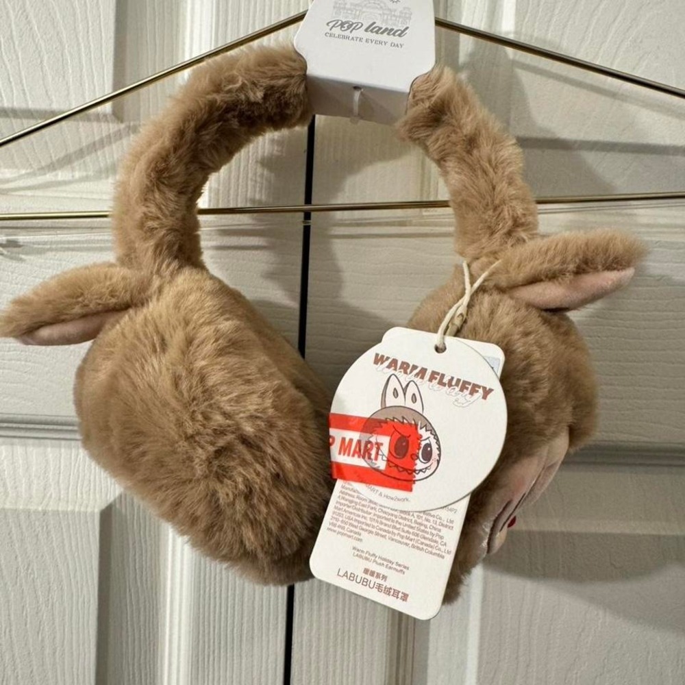 Authentic Labubu Earmuffs Popland Exclusive